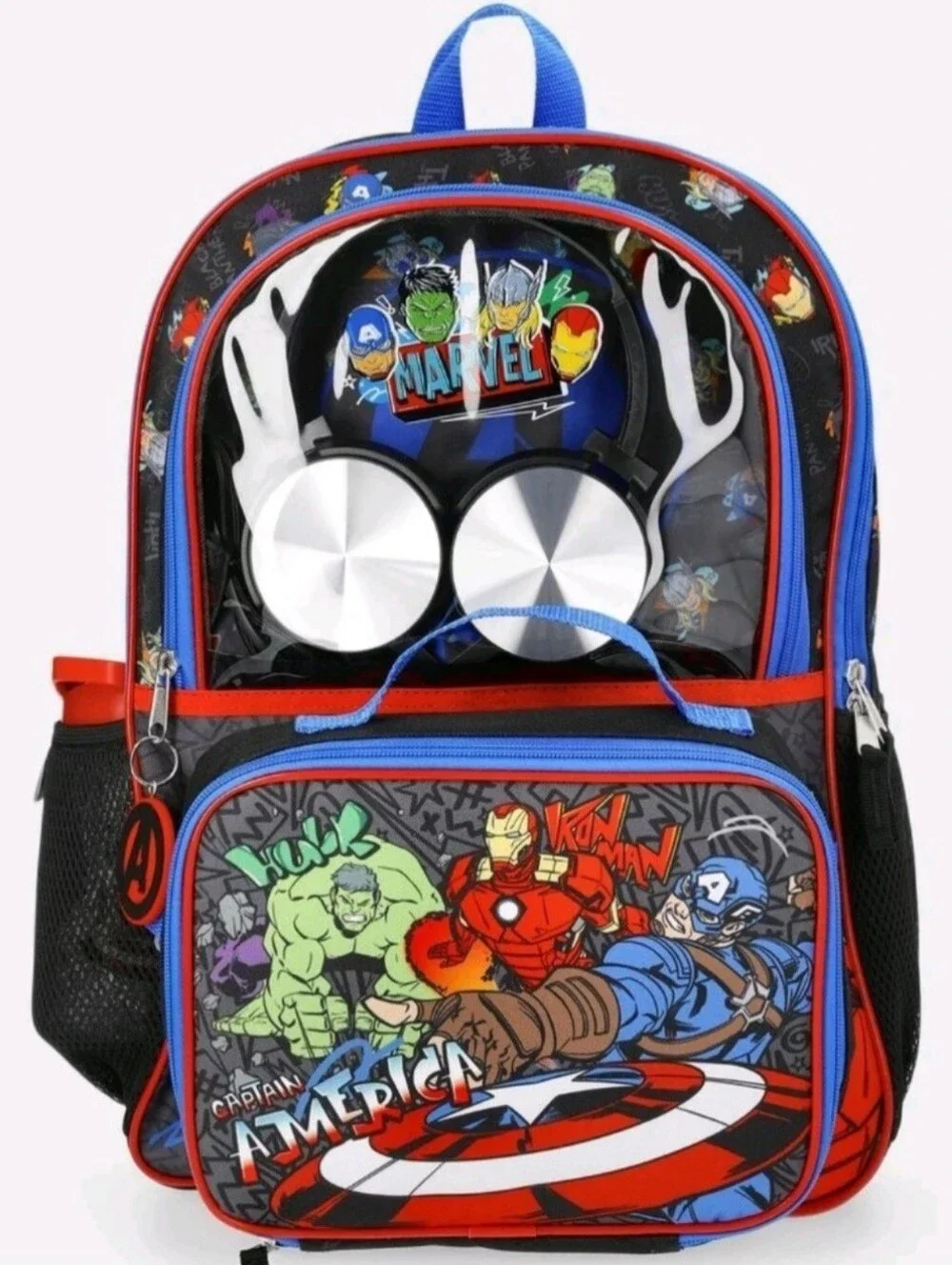 🆕️ Marvel Captain America Avengers 5 Piece Backpack